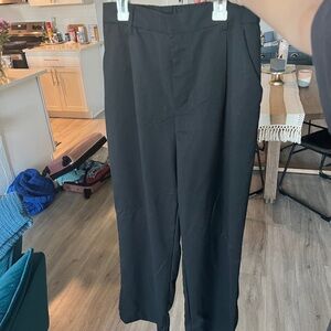 H&M Black Dress Pants Straight Leg